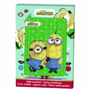 Calendrier avent puzzle Minions