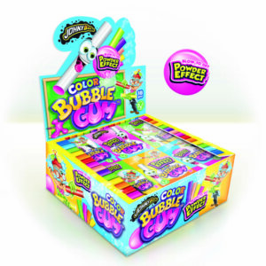 Color bubble gum + Powder Effect