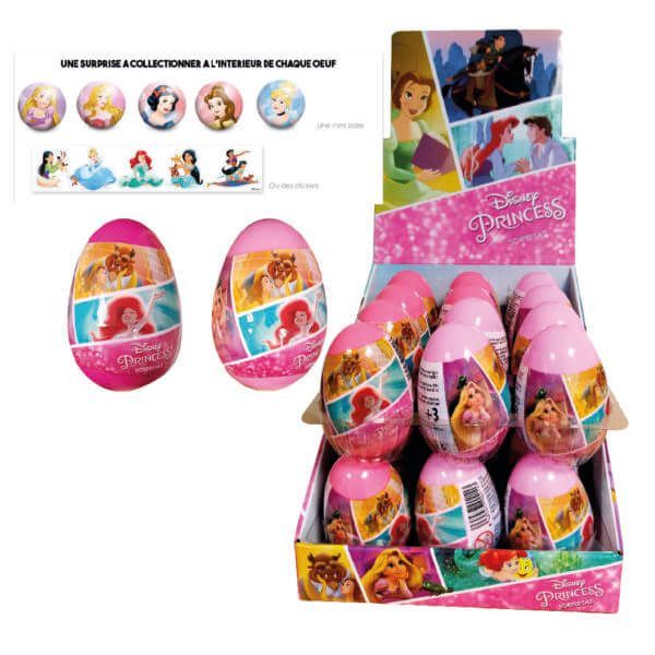 oeufs 7cm Princesses