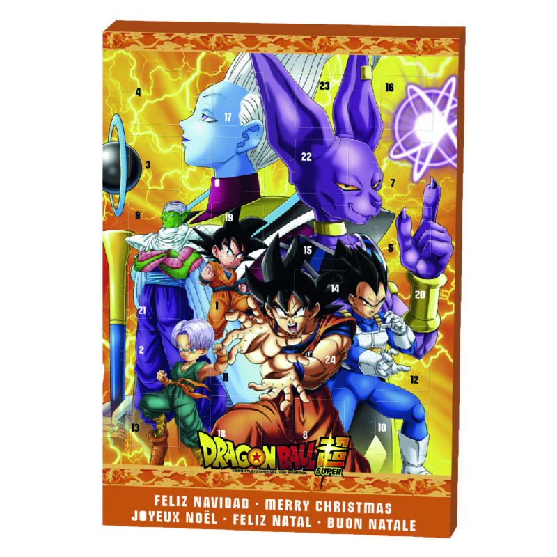 Calendrier de l'avent chocolat dragon ball z, 65g - Super U, Hyper