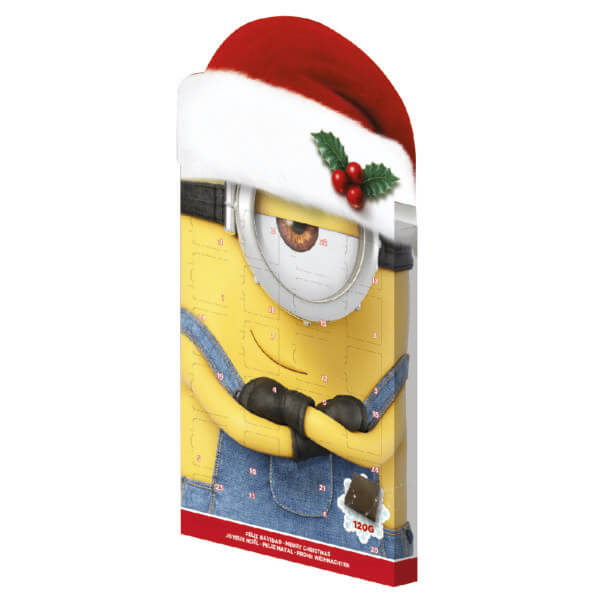 Calendrier Avent forme Minions