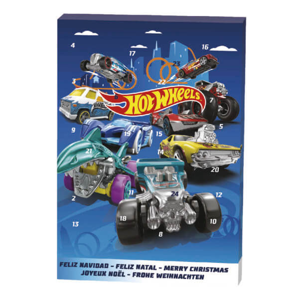 Calendrier Avent hot Wheels