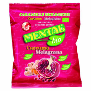 C12 BAG OF ORGANIC CURCUMA POMEGRANATE CANDY