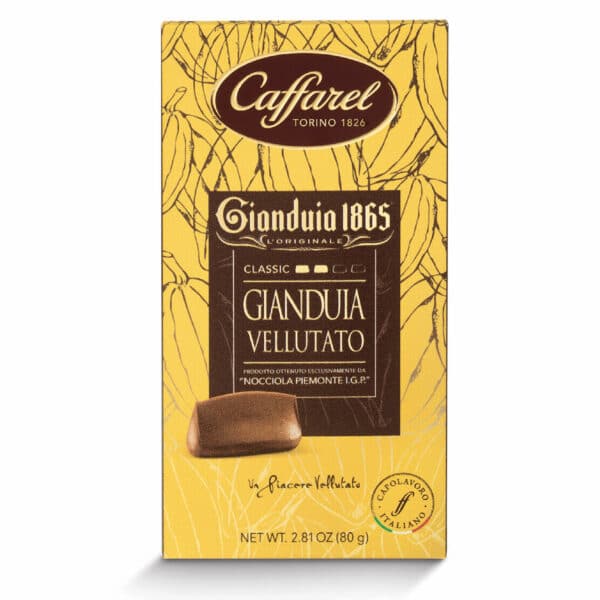 gianduia classique CAFFAREL chocolate bar